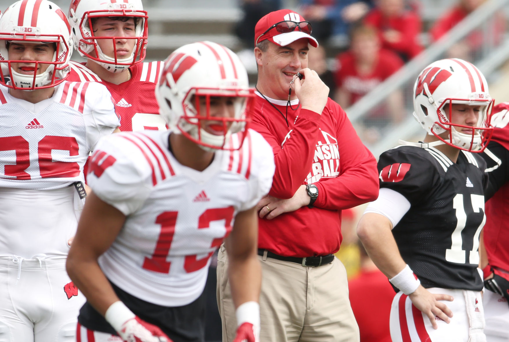 Spring Game: Paul Chryst